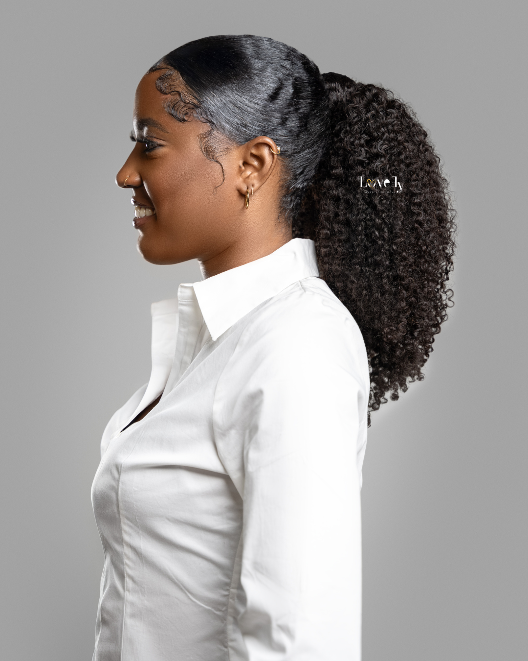 Wrap around ponytail ( Double drawn) - Image 3