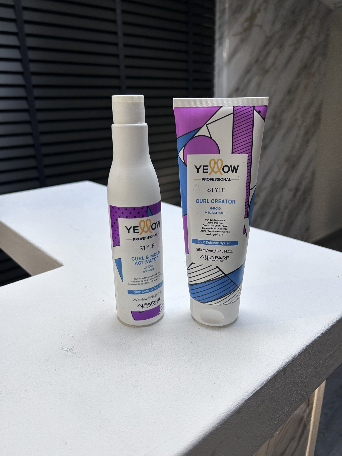 Yellow Styling product